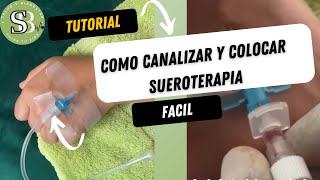 Tutorial de como canalizar vía periférica Fácil [upl. by Parthen]