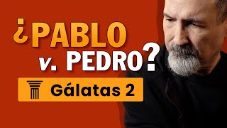 ¿Cuál es el conflicto entre Pablo y Pedro Estudio Bíblico Gálatas 2 versículo por versículo [upl. by Luelle]