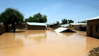 Nigeria Experiencing the flooding as it happens [upl. by Ykcim]