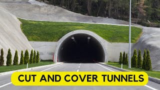 CutandCover Tunnels Type of Tunnels [upl. by Yebloc]