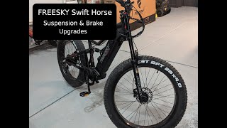 Freesky Swift Horse Suspension amp Brake Upgrades [upl. by Margret]