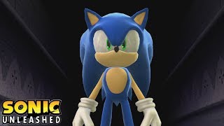 Sonic Unleashed Wii 4K  All Gaia Temples [upl. by Holihs185]