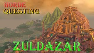 Quest Welcome to Zuldazar  Battle for Azeroth  Zuldazar Questing  WoW [upl. by Nagyam]