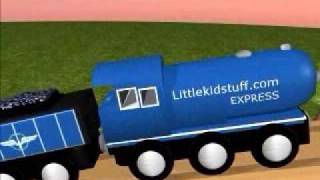 KidKraft Metropolis Train Table amp Set  Toy Review [upl. by Akihsat]