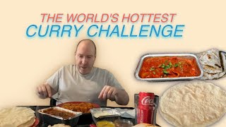 THE HOTTEST CURRY IN THE WORLD PHALL CURRY CHALLENGE 🇮🇳 indianfood subscribe yt [upl. by Anikal]