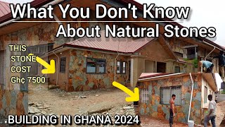 What Gh¢ 7500 Stone material Can Do  Avoid Painting amp Dampness Using Natural Stone Cladding  Ghana [upl. by Gil761]