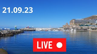 🔴🌞LIVE Puerto Rico Gran Canaria Beach September 21 2023 [upl. by Akihsat124]