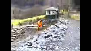 Corris Railway  February 1999 working party 1 [upl. by Goulden]