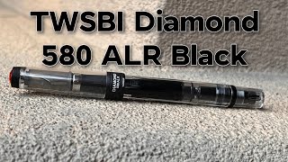 NEW PEN DAY TWSBI Diamond 580 ALR Black [upl. by Christiana378]