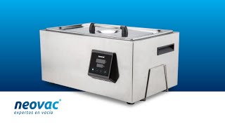 Circulador Térmico Neovac CT 250 con batea de cocción sous vide integrada [upl. by Gemoets]