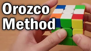 Orozco 3x3 Blindfolded Method Tutorial Corners [upl. by Athena598]