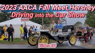 2023 AACA Fall MeetHershey Driving onto the Show Field Video 10 aaca oldcars classiccars [upl. by Oiliruam]