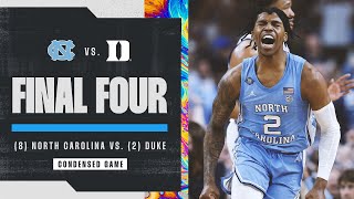 North Carolina vs Duke  Final Four NCAA tournament extended highlights [upl. by Viradis]