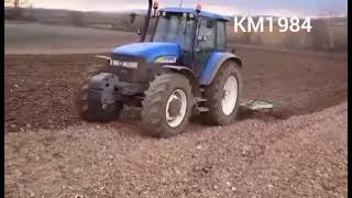 New holland 8360 γάντζος Καστανιές Έβρου 422024 [upl. by Akemak]