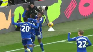 Watford v Leicester City highlights [upl. by Yrokcaz]