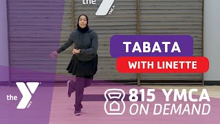 815 YMCA On Demand Tabata with Linette [upl. by Eillak]