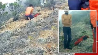 Viral Video Detikdetik Sebelum Tewasnya Andi Sulistyawan di Gunung Lawu [upl. by Jacquet]