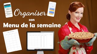 4 OUTILS GRATUITS  Menus de la semaine [upl. by Warner]