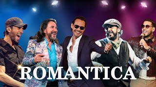 Marc Anthony Enrique Iglesias Romeo Santos Marco Antonio Juan Luis Guerra ÉXITOS ROMANTICOS [upl. by Edalb898]