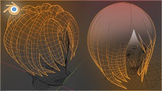 Blender How to Make HAIR Full Workflow  Modelling Texturing Normal Editing Hair [upl. by Yendor793]