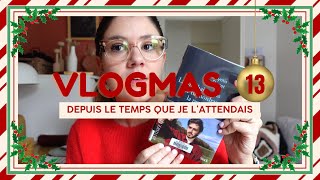 VLOGMAS 13  Depuis le temps que je lattendais 📚 [upl. by Nrublim737]