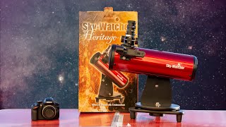 Skywatcher Heritage 100400 Unboxing and Setup My First Newtonian Telescope [upl. by Gearhart318]