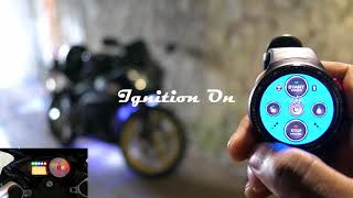 Wrist Watch Motorbike Remote Start System UltraKey [upl. by Eijneb]