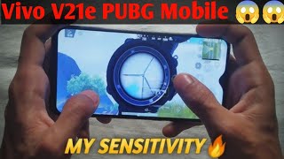 Vivo V21e ki PUBG Mobile Sensitivity Setting Vivo V21e PUBG Mobile Sensitivity 🔥 0 Recoil scope [upl. by Sundberg]