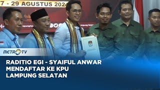 Raditio Egi Pratama  Syaiful Anwar Siap Nyalon Sebagai Bupati Lampung Selatan [upl. by Heman]