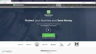 RoboForm for Business Supported Platforms Tutorial [upl. by Aidyn]