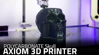 AXIOM 3D Printed Celtic Skull in Polycarbonate [upl. by Bren981]