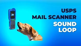 USPS Mail Scanner Beeps for Sound Desensitization [upl. by Zenia]