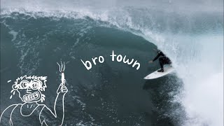 A 100 Authentic New Zealand Surf Film  Bro Town [upl. by Hetti]