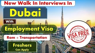 Walk In Interview In Dubai 2024 dubaiwalkininterview [upl. by Atnwahsal311]