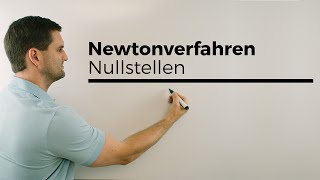 Newtonverfahren Newtonsches Näherungsverfahren Gleichungen lösen  Mathe by Daniel Jung [upl. by Umeh]