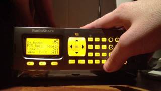 How to program a Radio Shack Pro197 Digital Trunking Scann [upl. by Skip]