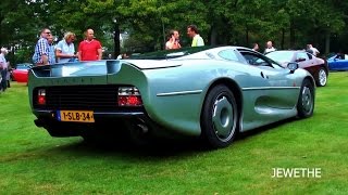 RARE Jaguar XJ220 Start Up Revs amp Accelerations Exhaust SOUNDS [upl. by Ainit]