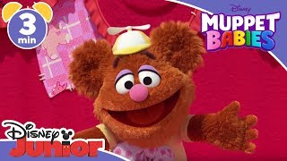 Muppet Babies  De grappen van Fozzie Beer  Disney Junior BE [upl. by Nnyleuqaj]