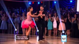 Meryl Davis amp Maks All Night DWTS 18Week1 [upl. by Irakuy]