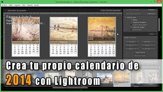 433 Crea tu propio calendario de 2014 desde Lightroom [upl. by Rafaelia133]