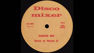 GLORIA GAYNOR  I WILL SURVIVE Survive Mix by Warren G  510 [upl. by Brien]