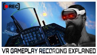 How I 🔴Record INCREDIBLE looking dcsworld gameplay in vr [upl. by Corrine576]