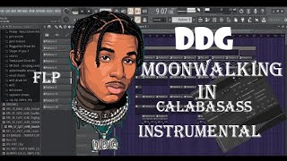 DDG  Moonwalking In Calabasas INSTRUMENTAL  free Flp [upl. by Eninaj]