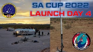 Spaceport America Cup 2022  Launch Day 4 [upl. by Jessa]