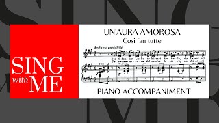 Un aura amorosa  Accompaniment  Mozart [upl. by Charil]