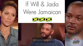 If Will Smith and Jada Were Jamaican [upl. by Ahsyla485]