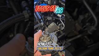 Focus STRS  Vacuum Pump Delete The Easy Way focusst focusrs [upl. by Yelrac]