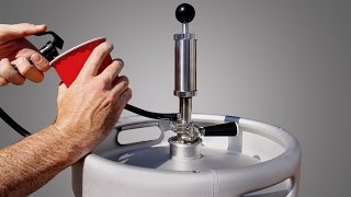 STOP Wasting Beer How to Tap a Keg with a Keg Pump the Right Way [upl. by Wilmar412]