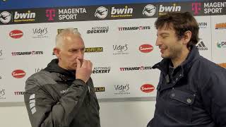 3 Liga  30 Spieltag  1FC Saarbrücken  SV Waldhof  Interviews [upl. by David]