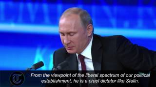 Putin Whats the difference between Cromwell and Stalin [upl. by Darrow672]